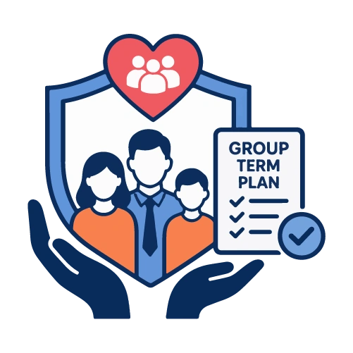 Group Term Plan Icon