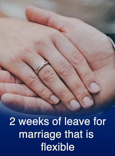 slider marriage leave